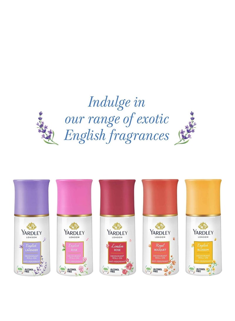 ياردلي مزيل العرق رويال بوكيه ببلية دوارة مضاد للتعرق 50ملليلتر - Image 3
