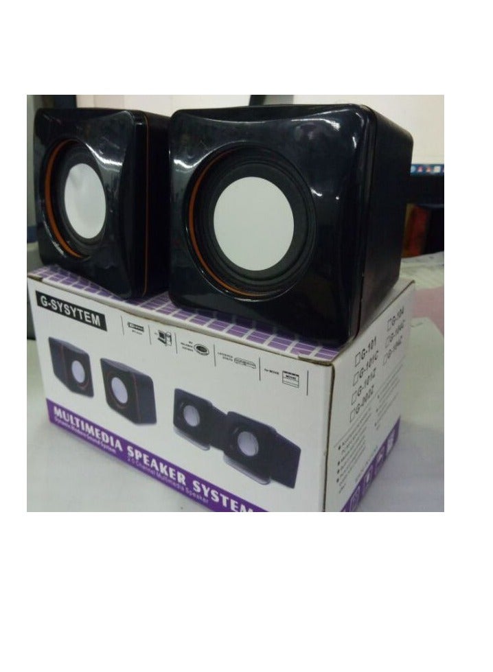 USB 2.0 Outdoor Wired Square Small Speaker - Image 4