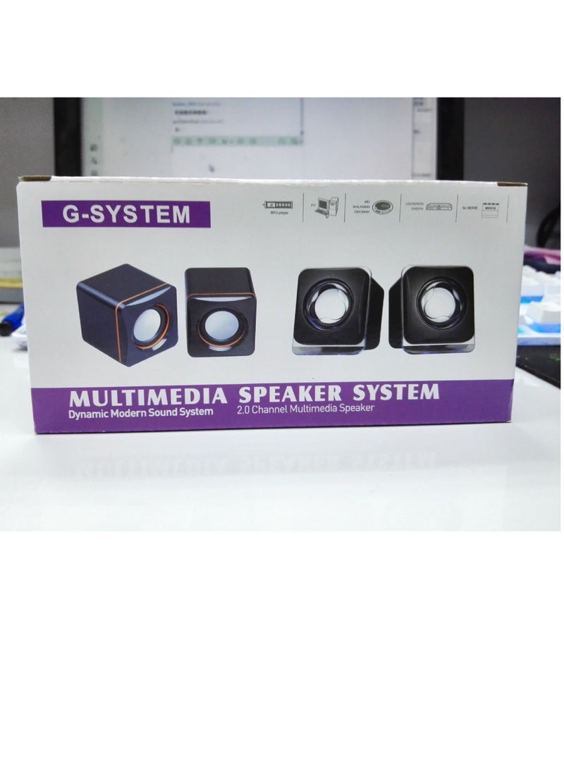 USB 2.0 Outdoor Wired Square Small Speaker - Image 5