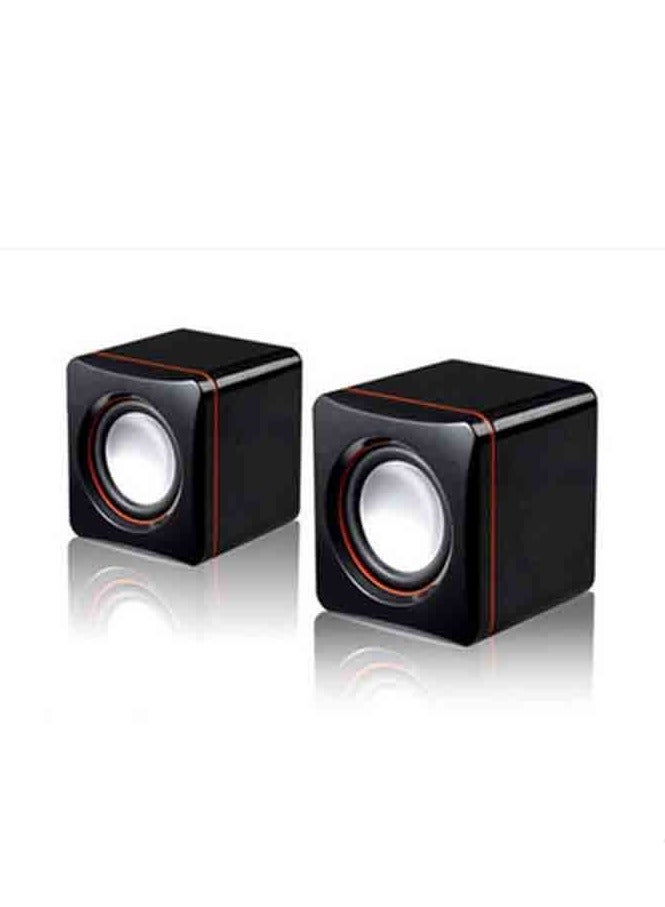 USB 2.0 Outdoor Wired Square Small Speaker - Image 2