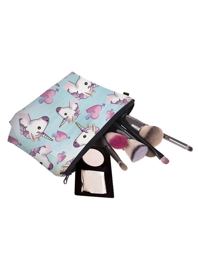 deanfun - Unicorn Makeup Bag,Deanfun 3pcs/set Super Funny 3D Printing women cosmetic bag Multifuncition Pencil Holder (HZBTZ4) - Image 1