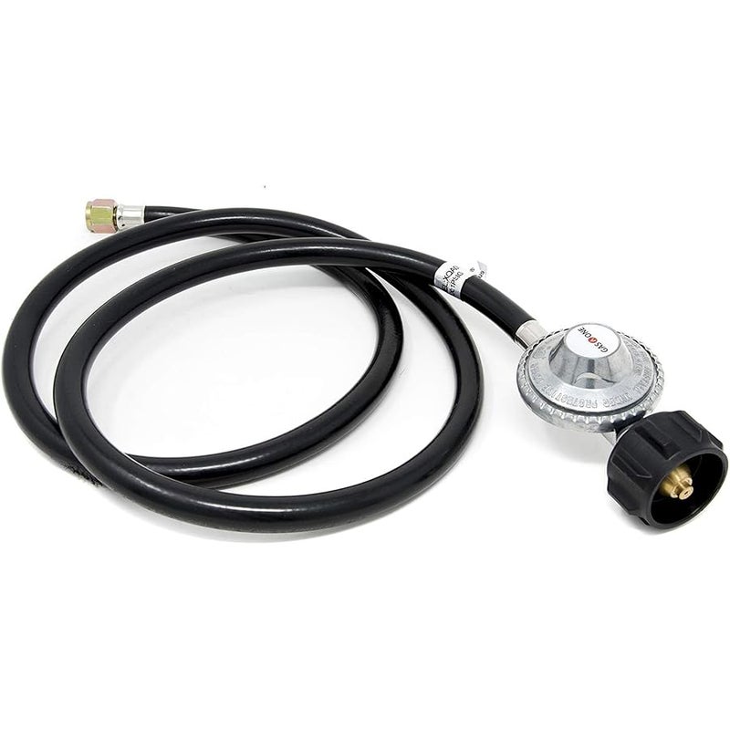 GasOne 2106-05 5 Ft Regulator for Fire Pit Grill Heater-Replacement Propane Hose, 5 feet - Image 1