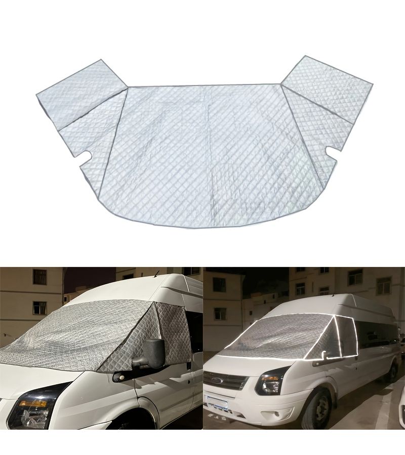 1pc Front Window Sunshade Cover For Ford V348 RV And Recreational Vehicles - Image 1