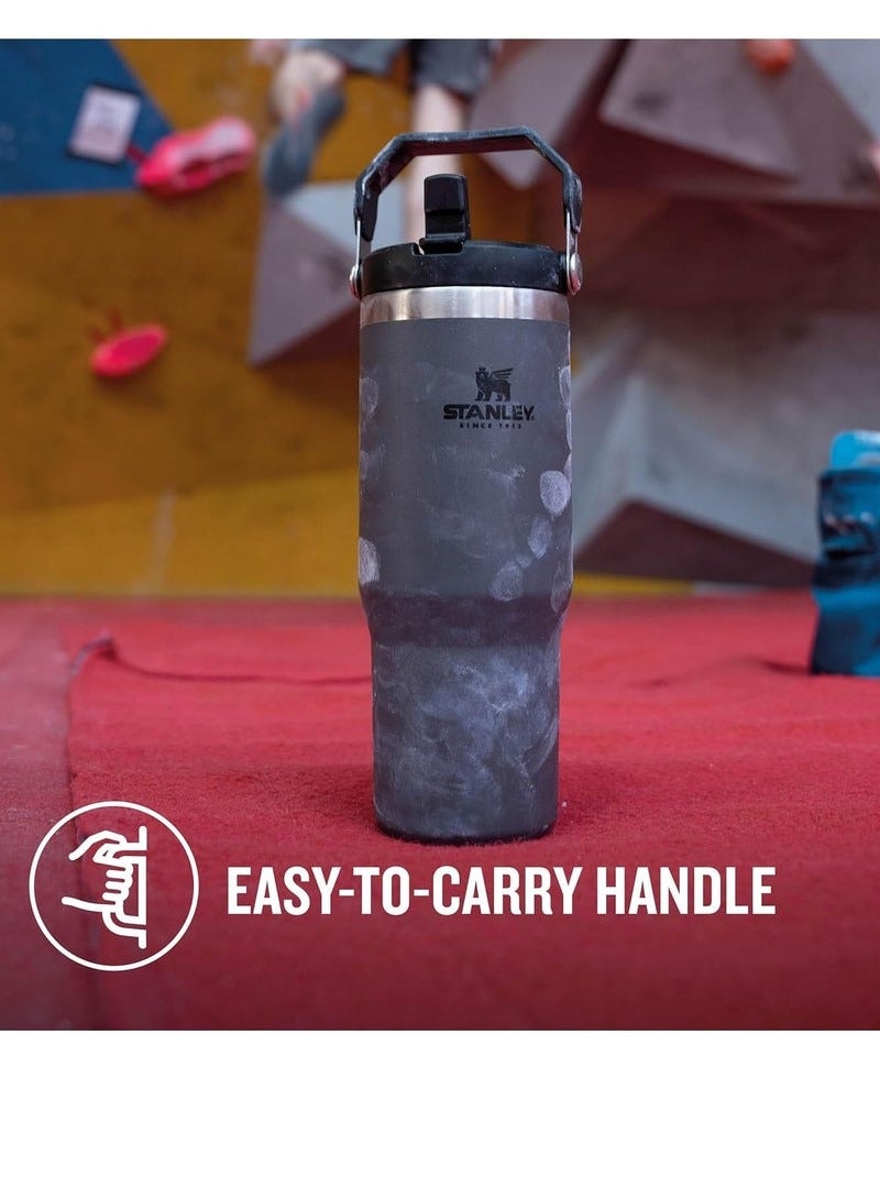 Stanley IceFlow Flip Straw Water Bottle with Straw 0.88L – Leakproof Stainless Steel Bottle – Vacuum Insulated to Keep Water Cold for 12+ Hours – BPA-Free, Easy-Carry Handle, Durable & Dishwasher Safe – Ideal for Travel, Gym, Office & Outdoor Hydration - Image 5