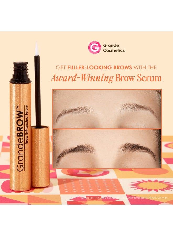 جراندي كوزمتكس سيروم تعزيز الحواجب جراند براو من جراند كوزماتيكس، 0.1 أونصة سائلة - Image 2
