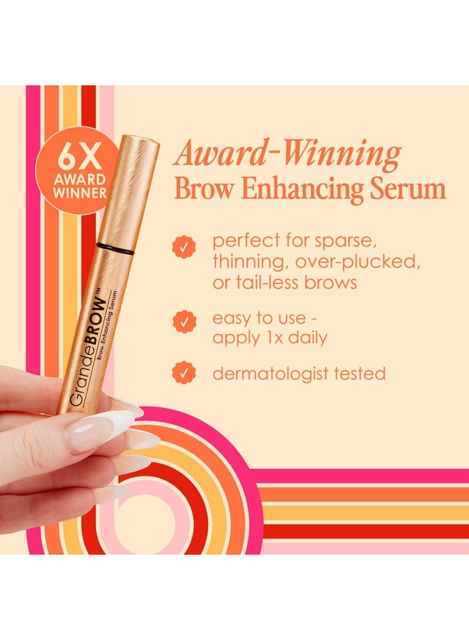 جراندي كوزمتكس سيروم تعزيز الحواجب جراند براو من جراند كوزماتيكس، 0.1 أونصة سائلة - Image 4