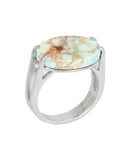 RS Men's silver Shankar phosphorescent ring  - Image 2