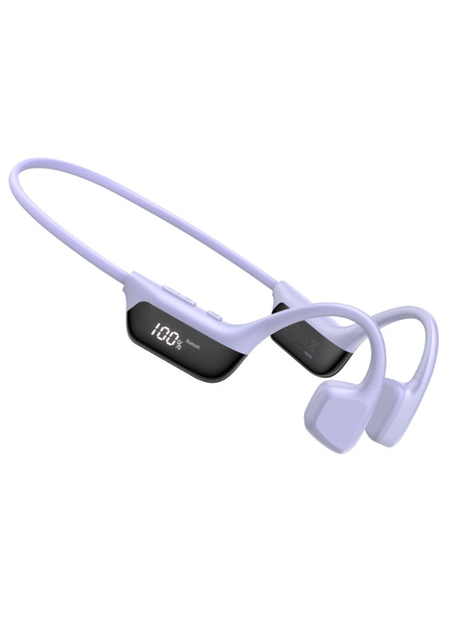 DOOGEE Bone Conduction Headphones, IP67 Waterproof for Swimming, LED Display, 9H Battery Life, Bluetooth 6.0, Dual Connection, for Running, Cycling and Fitness - Image 1