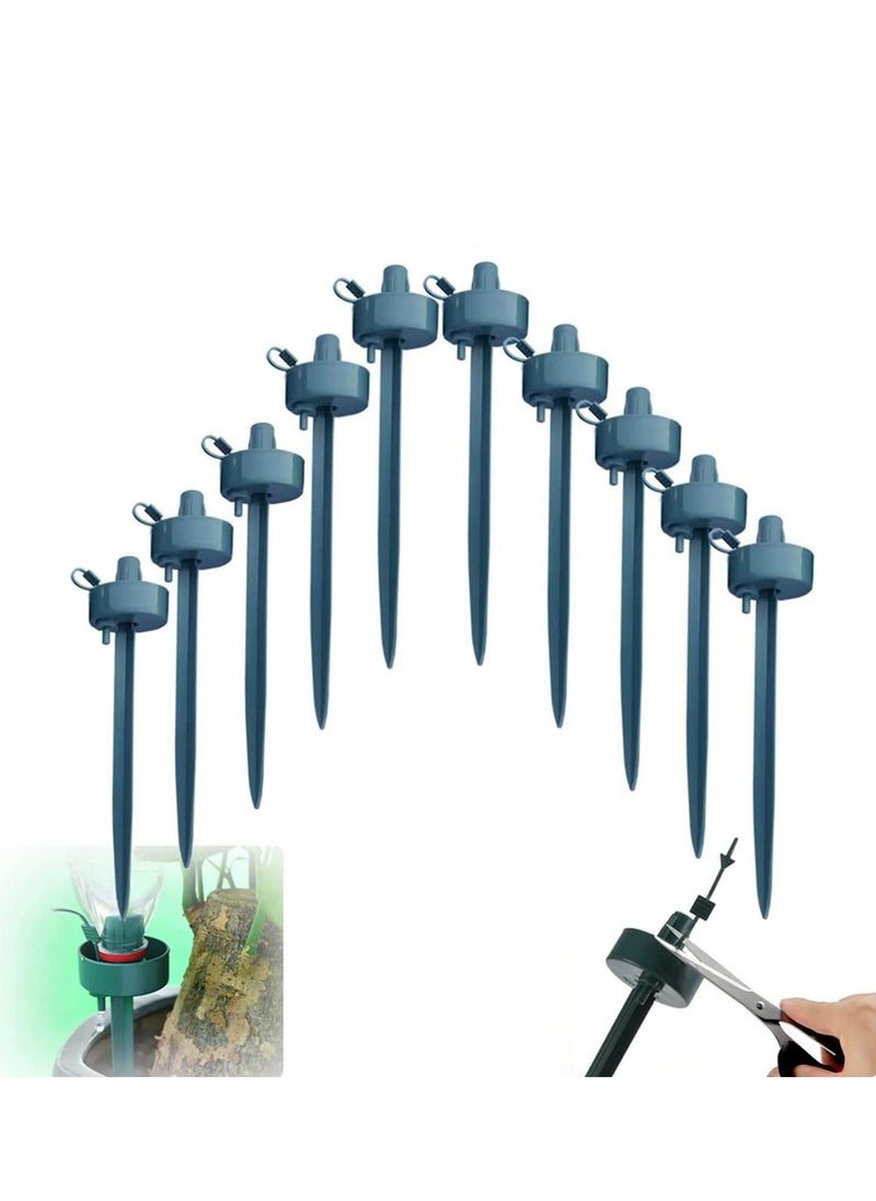 Y&D Adjustable Self Watering Spikes, Indoor or Outdoor for Plants, Automatic Plant System Devices Potted with Drip Control Switch While on Vacations  - Image 1