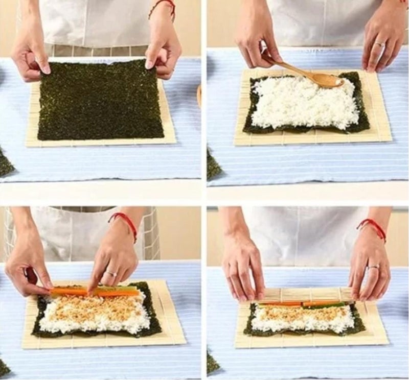 24 * 24 cm Sushi rolling mat - Image 2