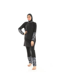 Pavone Set of 4 Solid & Floral Burkini  - Image 2