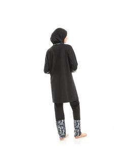 Pavone Set of 4 Solid & Floral Burkini  - Image 3
