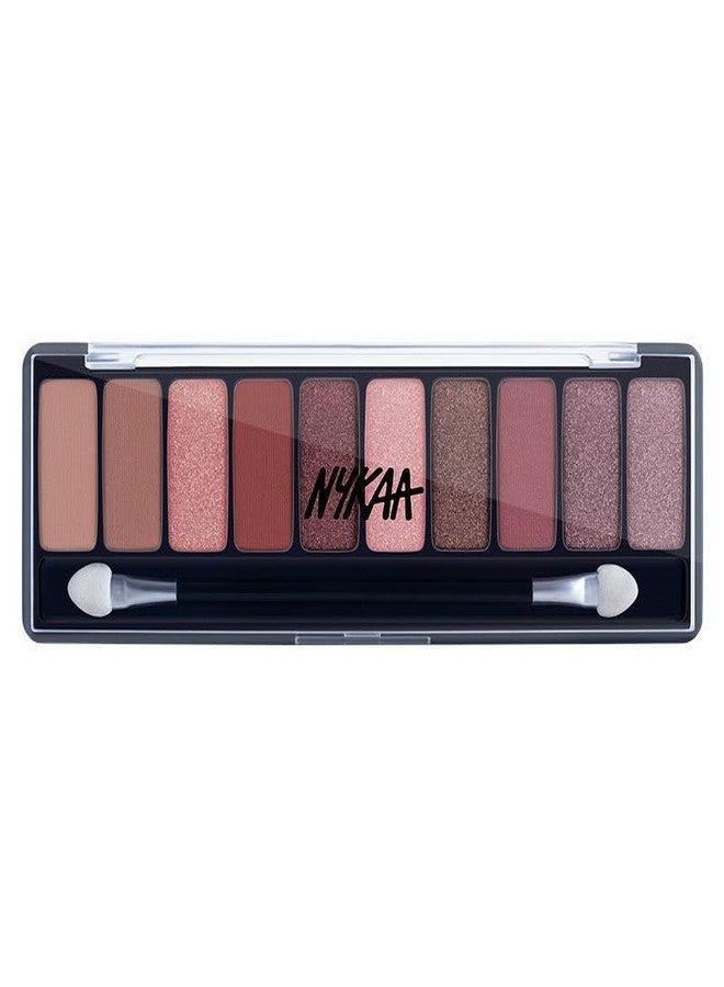 Nykaa Eyes On Me! 10-in-1 Eyeshadow Palette - Sundowner Stunner - Image 2