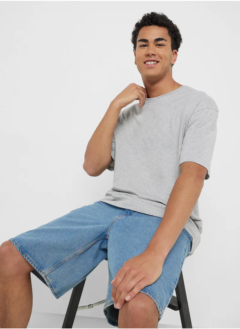 سفنتي فايف Oversized Graphic T-Shirt