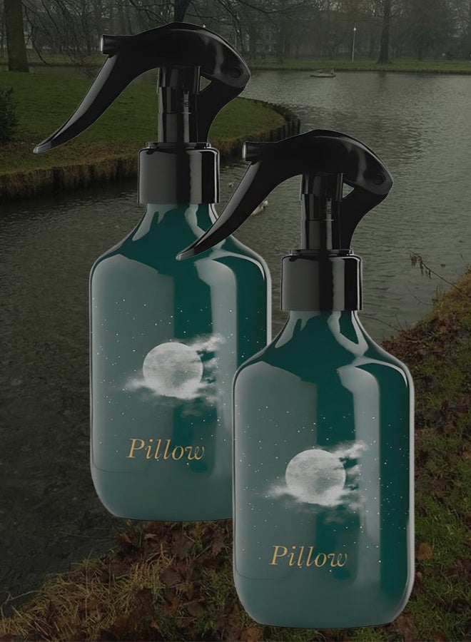 Alsalman Oud 2 Pieces Pillow Green Pillow Mist – A Calm Scent with Long-Lasting Freshness - Image 1