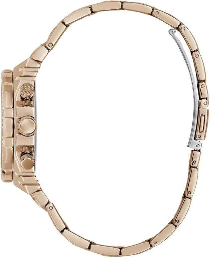 Guess Women's Watch Rose Gold Tone Case Quartz GW0552L3 – Elegant Multifunction Crystal Accent Watch - Image 2