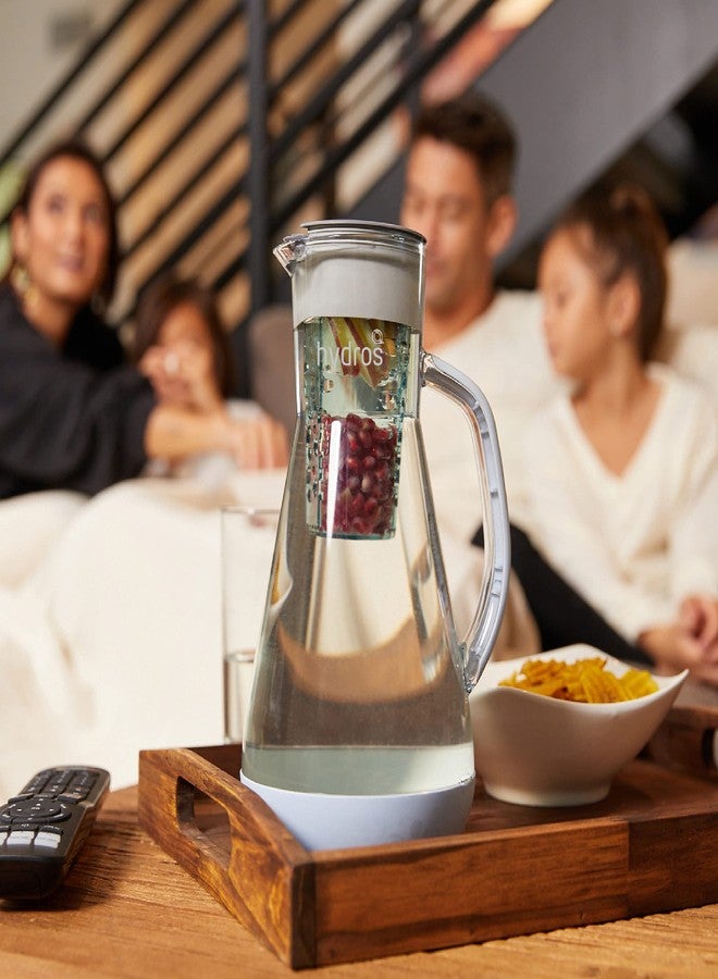 Hydros Aqua Fruit Infuser Insert for All Hydros Water Bottles, Pitchers, and Slim Pitcher, BPA Free, Dark Red - Image 4