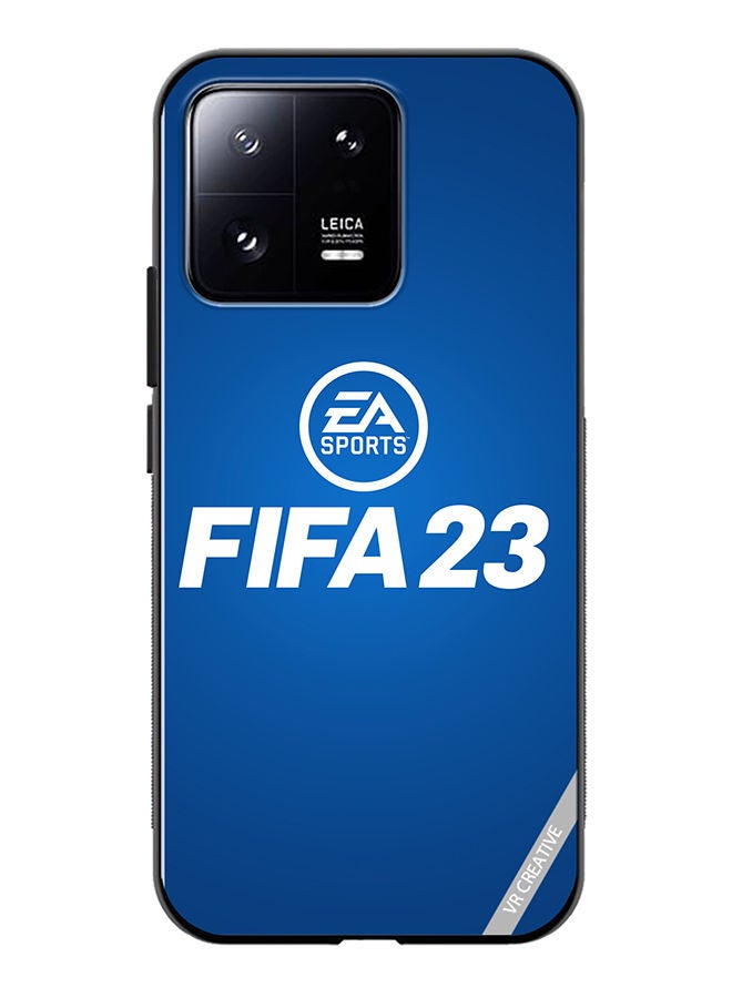 VR CREATIVE Protective Case Cover For Xiaomi 13 Fifa 23 Blue Ea Design Multicolour - Image 1