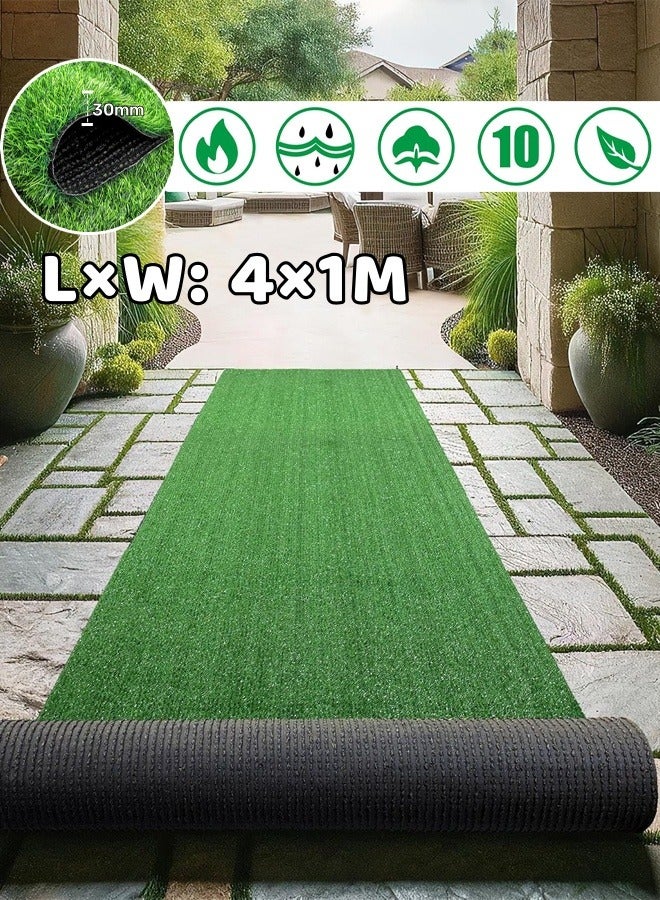 عشب صناعي عشب صناعي أخضر سجادة عشب صناعي سجادة عشب صناعي واقعي عشب صناعي فاخر عشب صناعي سميك عشب للحيوانات الأليفة عشب احترافي للكلاب سجادة خارجية ديكور حديقة الفناء - Image 1