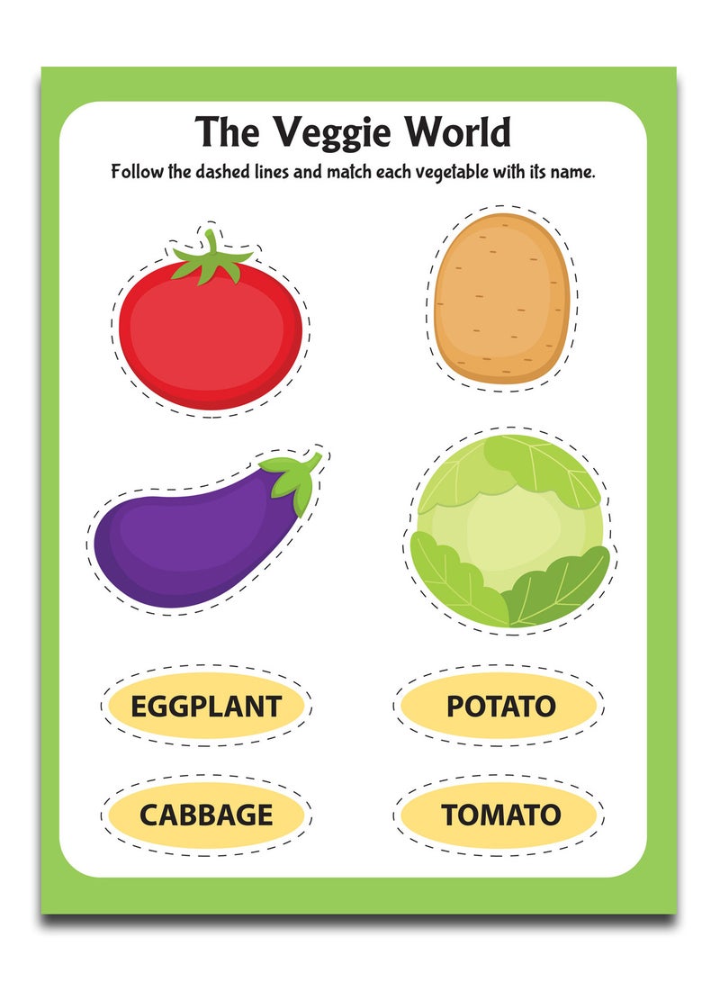 Tasty Foods Scissors Skills Activity Book for Kids Age 4 - 7 years | With Child- Safe Scissors, Games and Mask - Image 2