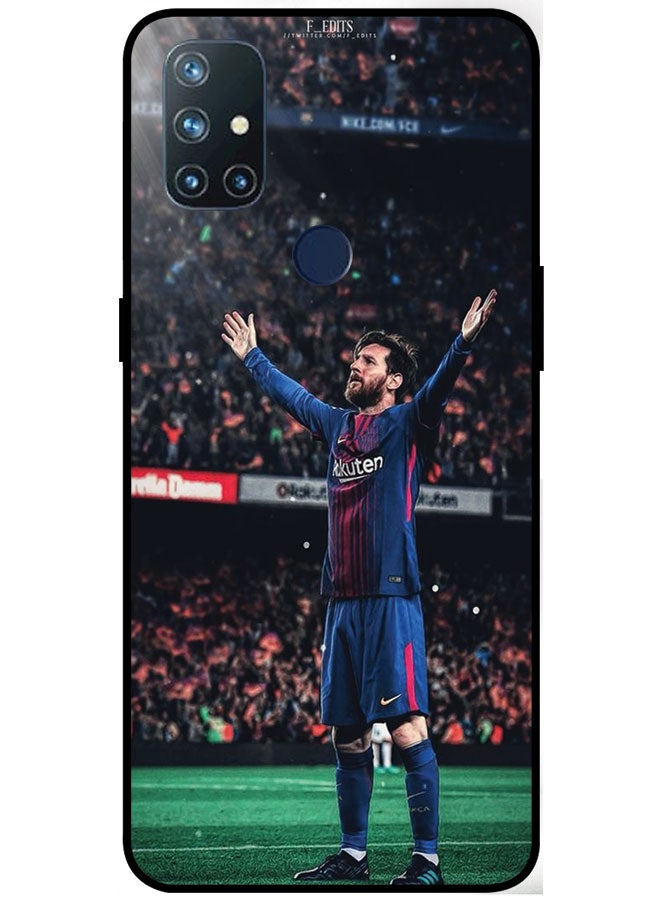 EYE CATCH Protective Case Cover For OnePlus N10 5G Smart Series Printed Protective Case Cover for OnePlus N10 5G Messi - Image 1