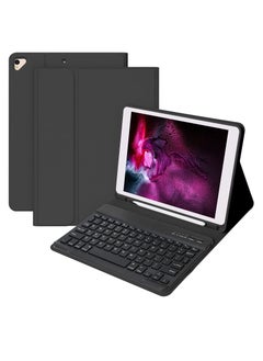 Generic New iPad 9 iPad 8 iPad 7 10.2 Inch Air 3 Pro 10.5 Keyboard Case Cute Round Key Color Keyboard Wireless Detachable BT Keyboard Cover for iPad 9th 8th 7th Air 3rd Generation Black  - Image 1