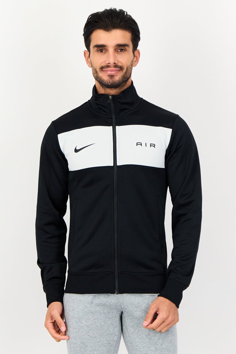 Nike Men Sportswear Fit Long Sleeve Training Track Jacket, Black - Image 1