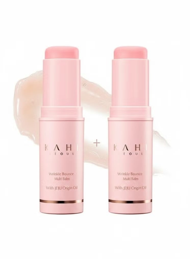 كاهي Kahi Multi-Use Facial Moisturizer, Anti-Wrinkle, Lip Balm, Eye Cream, Neck Cream, Makeup Base & Face Mist, Hydrating Balm, Daily Facial Moisturizer Stick (0.32 fl oz) - Image 1