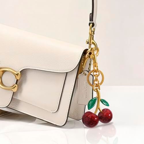 FASTFAIRY Keychain Cherry Bag Charms Purse: Key Chains Women Cute - Car keyrings leather handbags - Fashion enthusiasts - Image 5