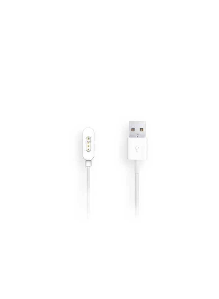 myFirst Magnetic Charging Cable Compatible with Fone S3/S3+, Charging and Data Transfer, 3Ft Length - White