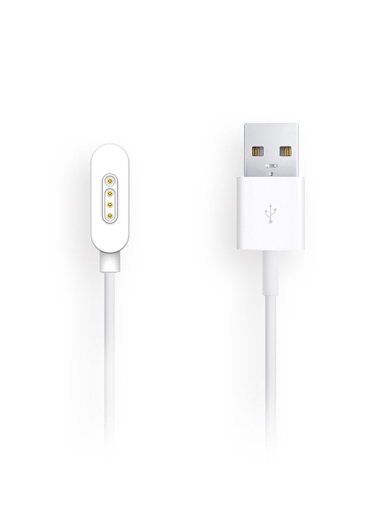 myFirst Magnetic Charging Cable Compatible with Fone S3/S3+, Charging and Data Transfer, 3Ft Length - White - Image 1