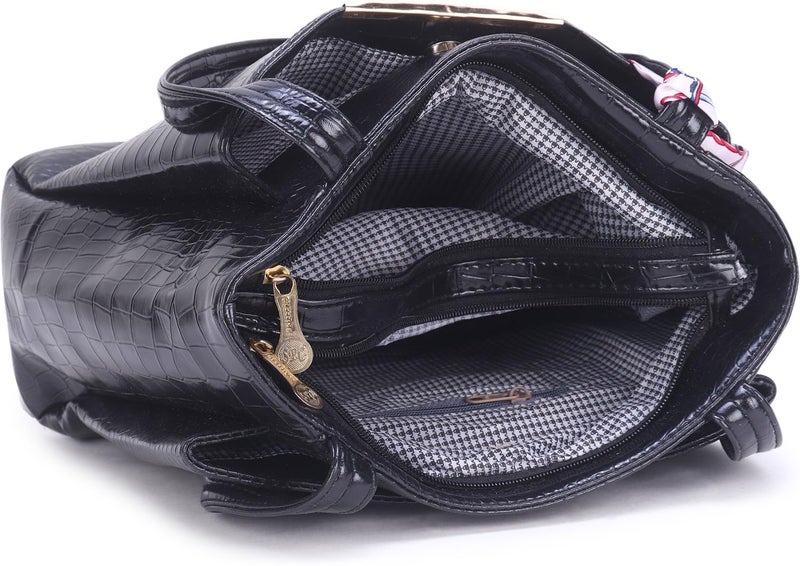 Dcozi Stylish and Fashionable PU Leather Handbag For Women & Girls - Image 5