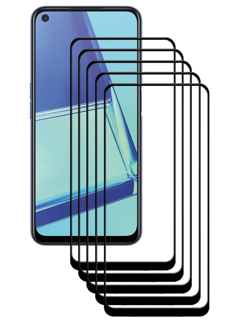 ACLIX 5 Pieces Antistatic ESD Dustproof Premium Quality High Definition Tempered Glass Screen Protector Designed For Oppo A52 - Image 1