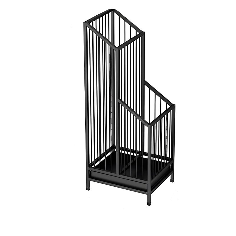 dboodb Elegant Metal Umbrella Storage Stand Rack Waterproof Entryway with Decorative, Durable Home & Hotel Entryway, Modern Home Decor, Office Entrance Stylish - Image 1