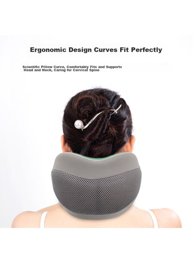 Yuzhaolin U-Shaped Pillow, Travel Pillow, Neck Support Pillow, Neck Pillow For Airplane And Car, Headrest For Office And Nap - Image 5