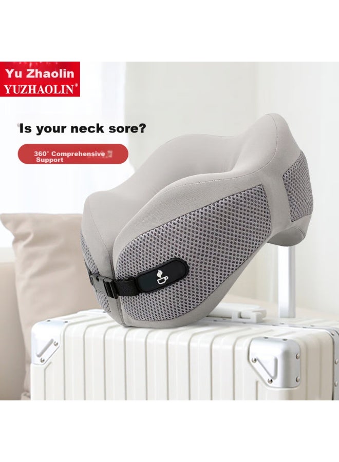 Yuzhaolin U-Shaped Pillow, Travel Pillow, Neck Support Pillow, Neck Pillow For Airplane And Car, Headrest For Office And Nap - Image 1