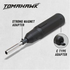 Tomahawk TOMAHAWK TSD36pc 36Piece Multipurpose Mini Handheld Screwdriver Set for Home36V Compact Reversible LED Indicator Electric Screwdriver for RC Laptop Phone Computer ElectronicsColor May Vary  - Image 4