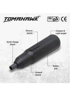 Tomahawk TOMAHAWK TSD36pc 36Piece Multipurpose Mini Handheld Screwdriver Set for Home36V Compact Reversible LED Indicator Electric Screwdriver for RC Laptop Phone Computer ElectronicsColor May Vary  - Image 3