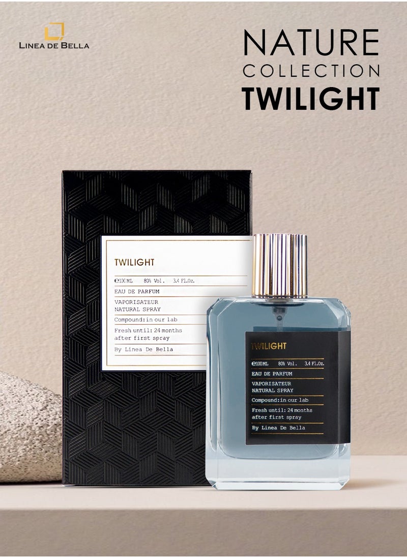 Linea De Bella Perfume Nature Collection Twilight 100 ml Premium Long Lasting Perfume for Men | Luxury Fragrance for Every Occasion  - Image 3