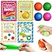 Shemira 28 Packs Valentines Day Cards for Kids with Stretchy Ball Set Stretchy Balls Sensory Squeeze Toys Fidget Toys for Kids Classroom Exchange Prizes Valentine Party Favor for Kids - Image 2