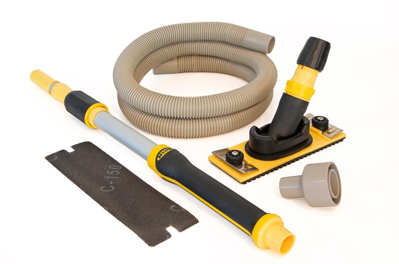 Hyde Tools 09175 Drywall Vacuum Sander, SILVER ,GRAY, With Pole - Image 4