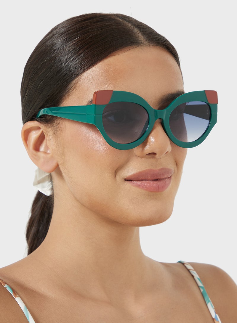Ginger Cat Eye Sunglasses 