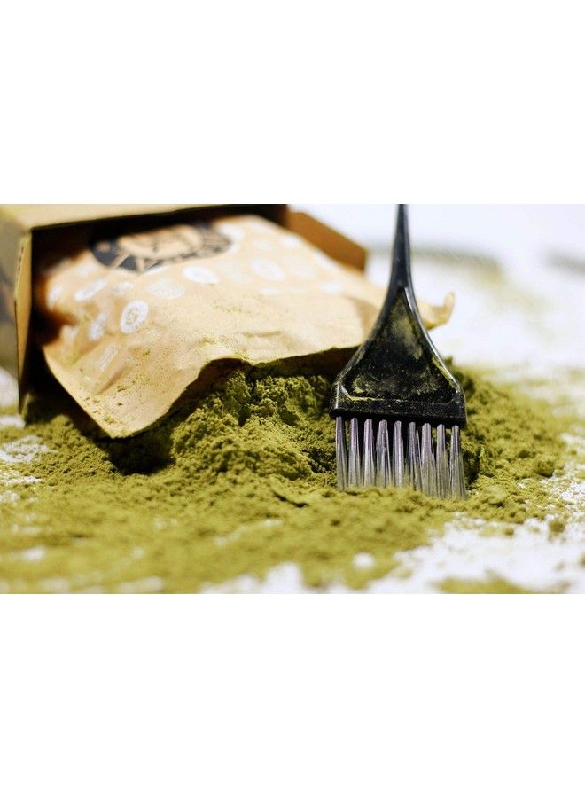 HM HERBAL ME لون شعر الحناء الطبيعي (أسود ناعم) 200 جرام - Image 5