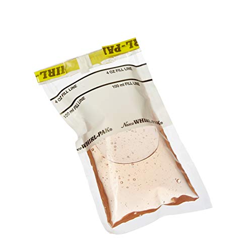 Nasco Whirl-Pak B01062WA Write-On Bag, 7.5cm L x 18.5cm W, 0.057mm Thickness, 118ml Capacity (Box of 500) - Image 5