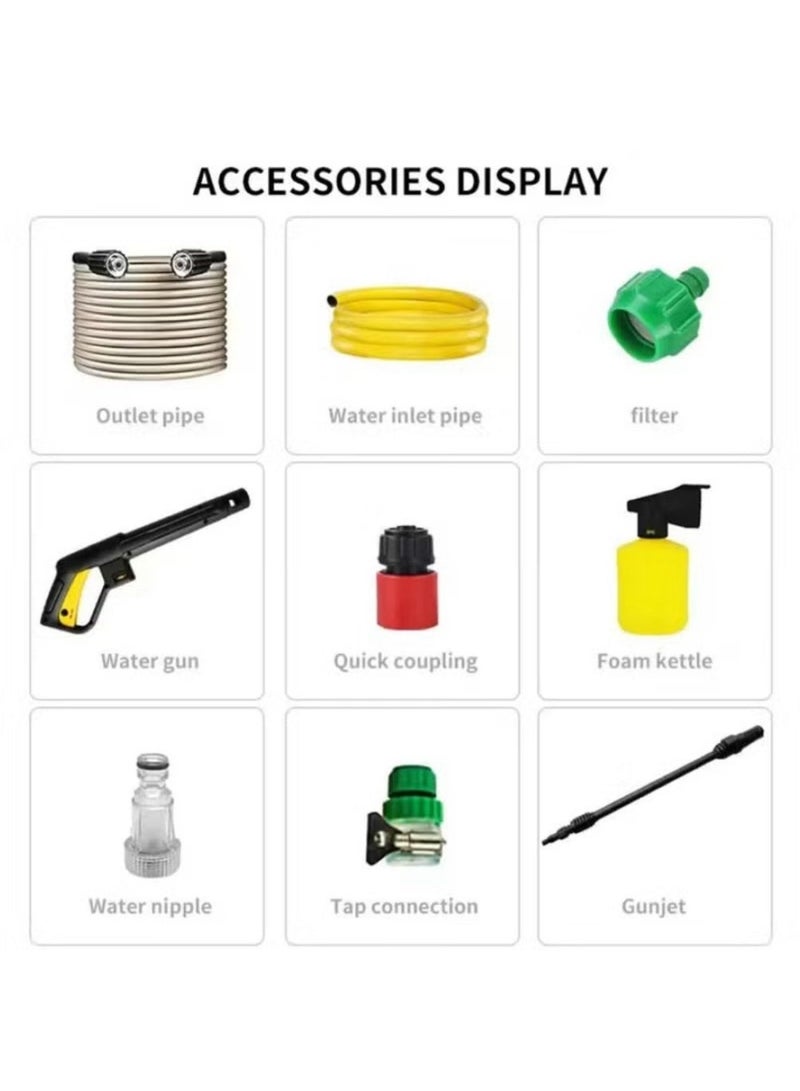 دينكس غسالة الضغط العالي DX3316 بقدرة 1600 واط مع حماية حرارية - Image 4