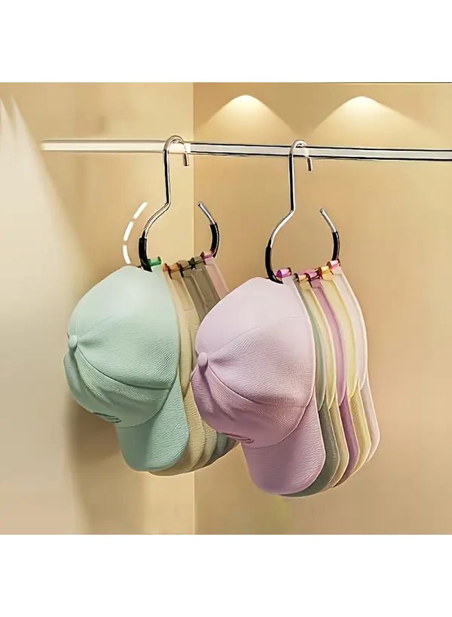 1pc Black Heavy Duty Hanging Hook Large Space Saving Organizer for Home Closet - Image 3