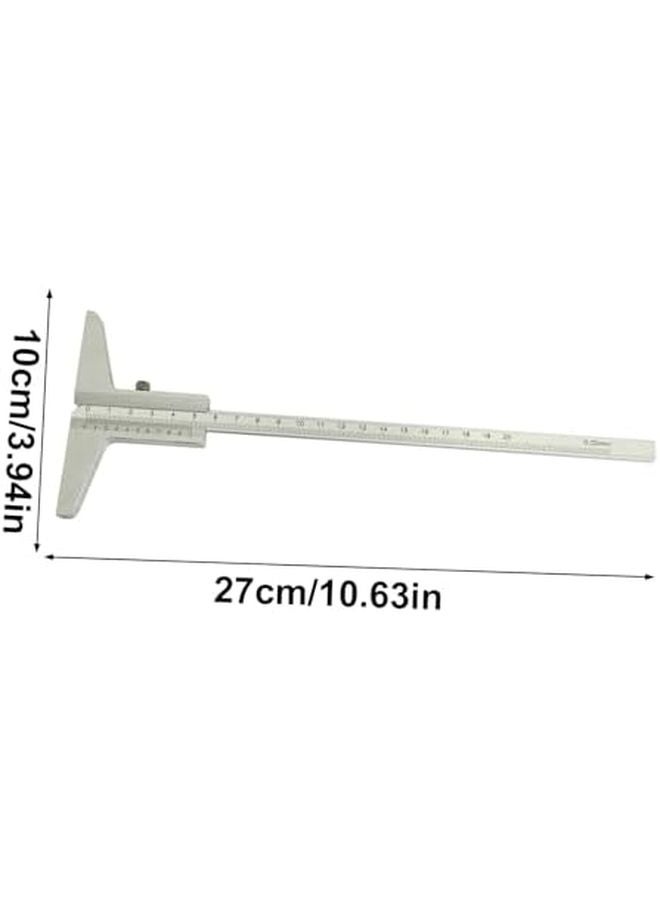 Silver Aluminum Alloy Vernier Caliper 0 200mm Precision Measurement Tool - Image 3