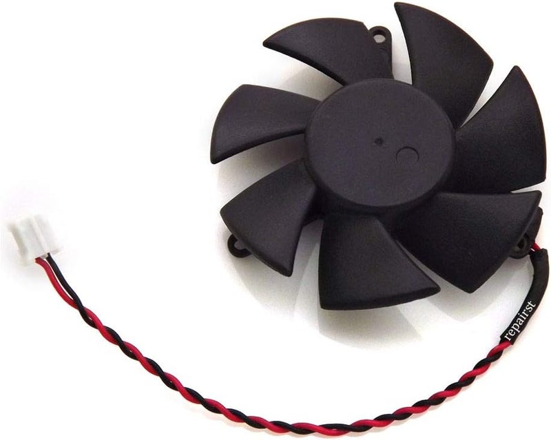 45mm Diameter Size PLD05010S12L,GPU Graphics Cooler for MSI GT 1030 2G LP OCV1 for Kuroutoshikou 610 520 XFX R7-240 Laptop Parts - Image 3