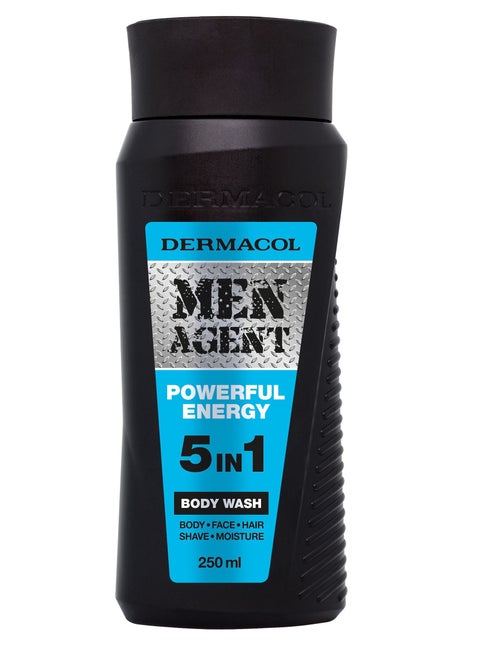 MEN AGENT Shower gel 5 in 1 Powerful energy  250 ml