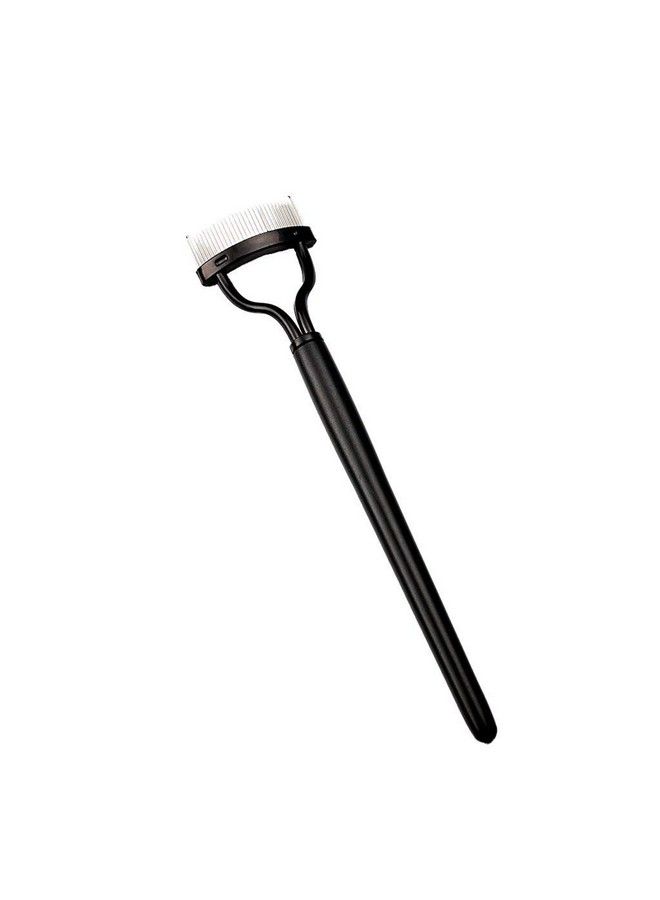 Gugzy Professional Fashion Make Up Steel Needle Mascara Guide Applicator Eyelash Comb Eyebrow Brush Curler Cosmetic Tool (Black) - Image 1